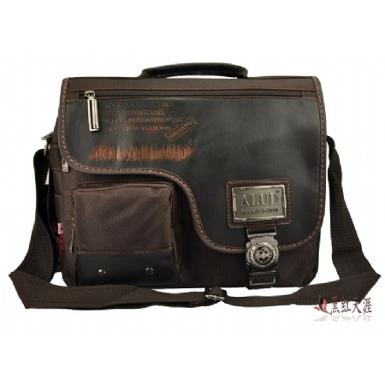 กระเป๋าผ้ากันน้ำสีน้ำตาลสุดเเมน รหัส M13